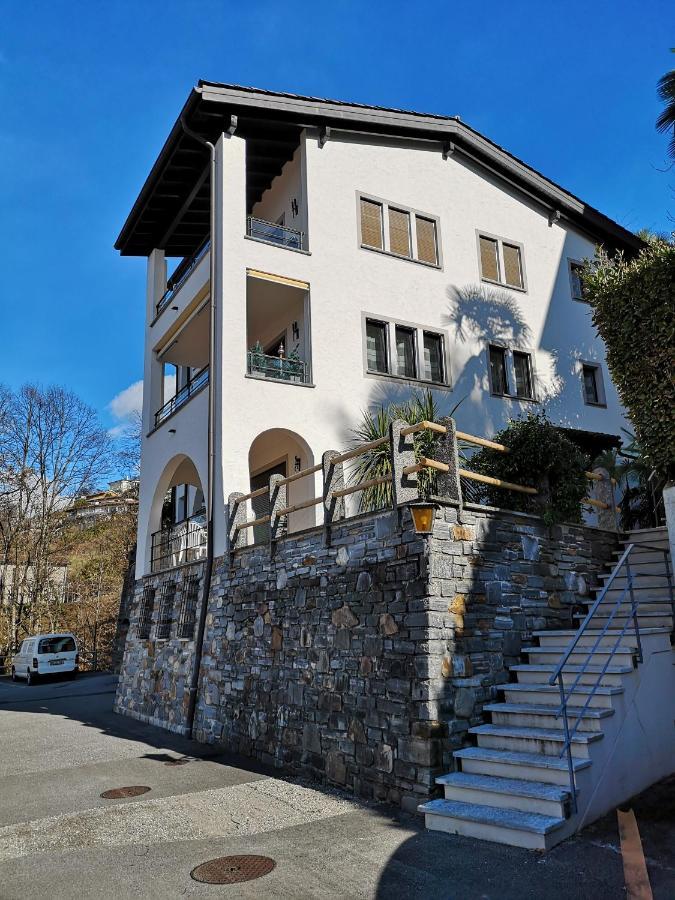 1 Zimmer Apartment Mit Seesicht Und Pool Gambarogno 외부 사진